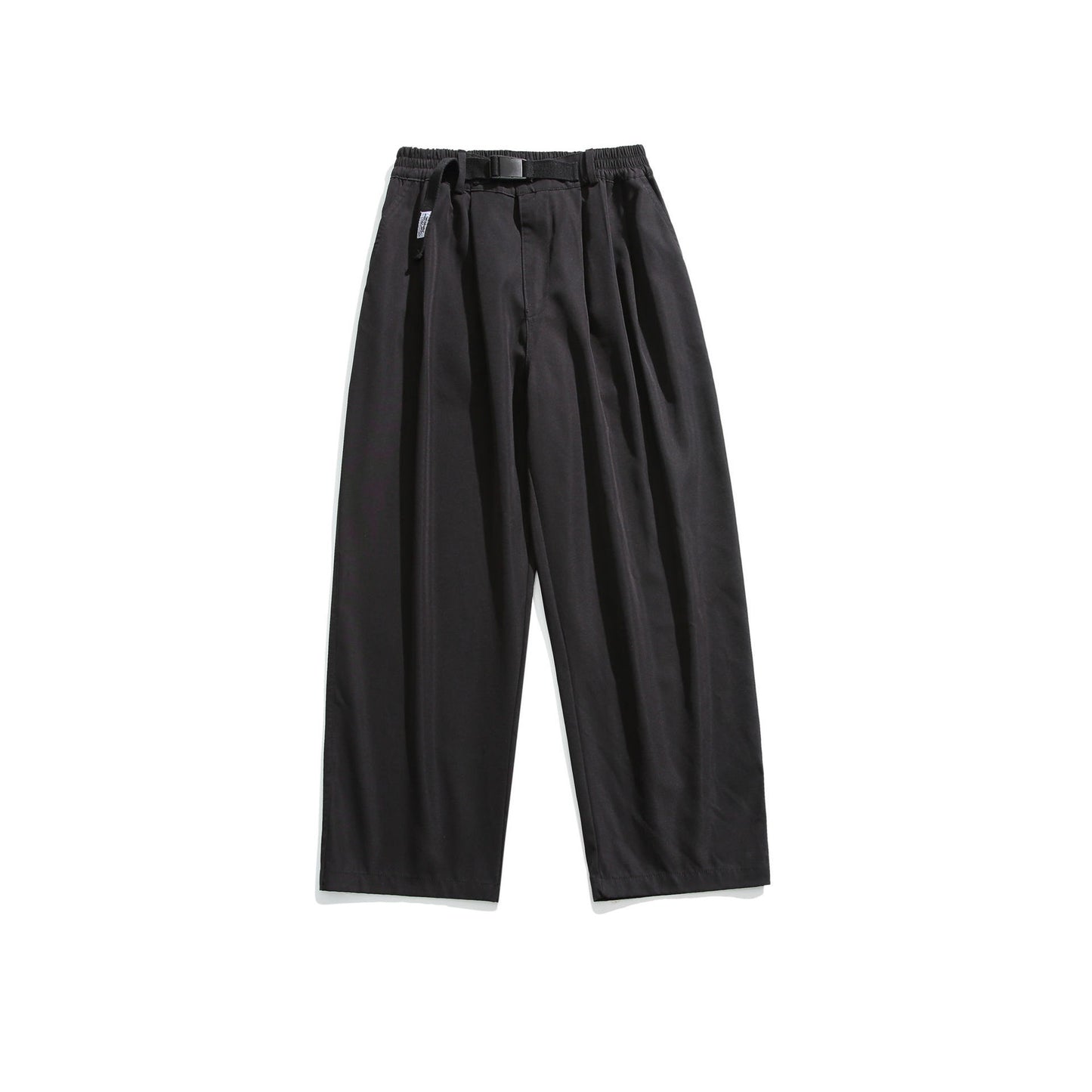 Retro Simple Solid Color Casual Pants