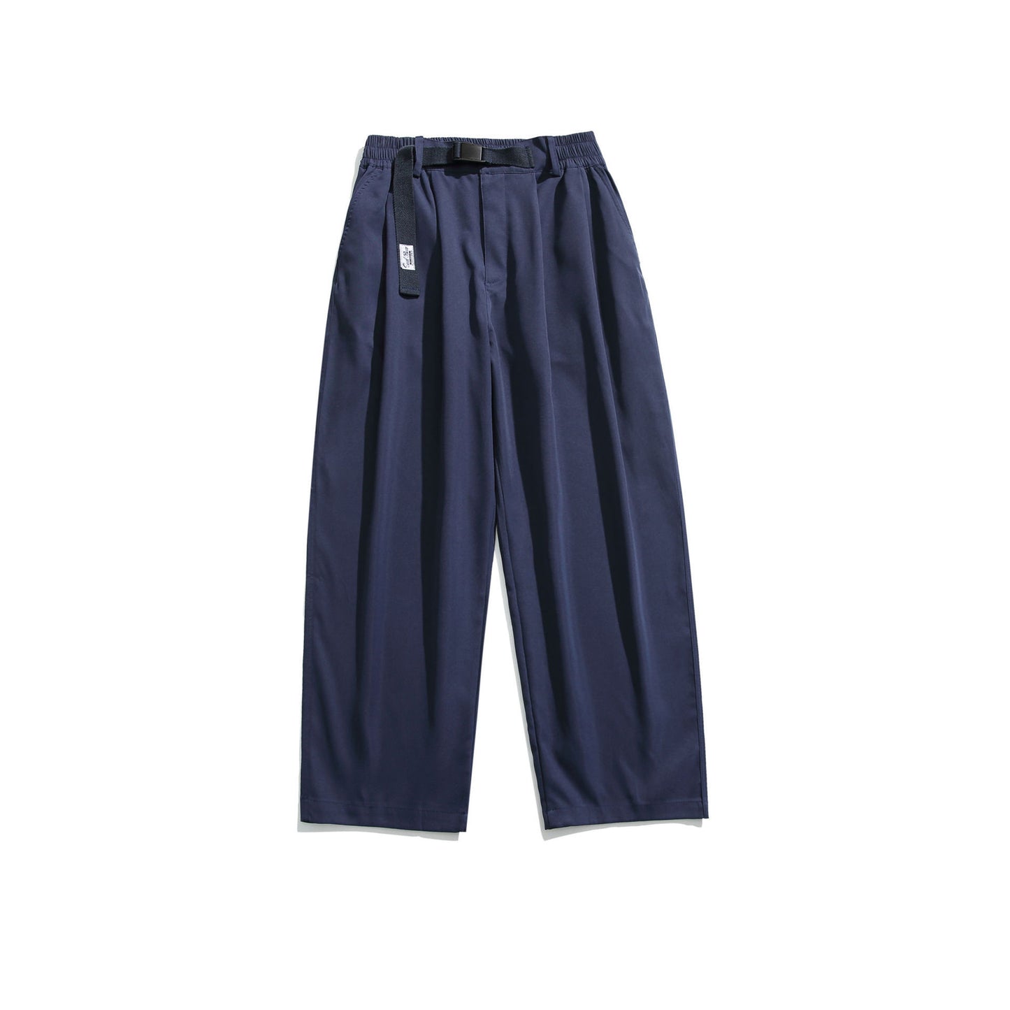 Retro Simple Solid Color Casual Pants