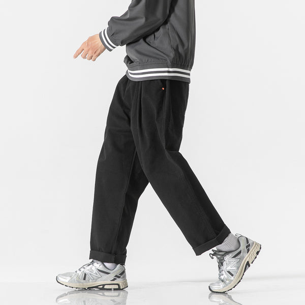 Retro Men's Loose Cotton Casual Trousers