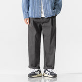 Retro Men's Loose Cotton Casual Trousers