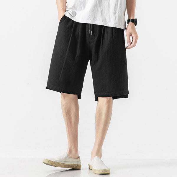 Five-point pants loose beach pants
