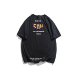 Japanese hip hop Street printed T-shirt