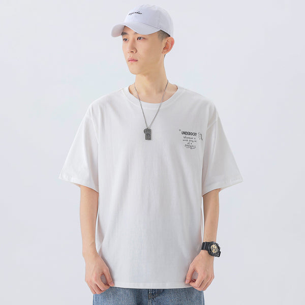 Loose Print Casual Summer New Short Sleeves