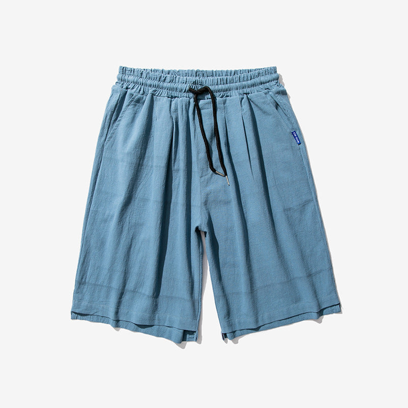 Five-point pants loose beach pants