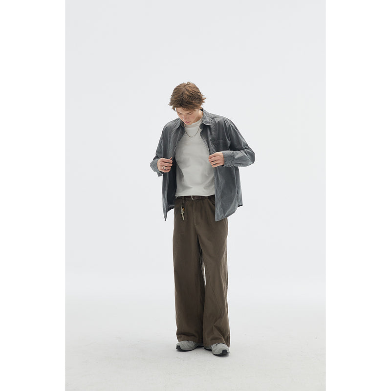 Men's Loose All-matching Straight Casual Trousers