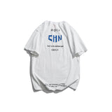Japanese hip hop Street printed T-shirt
