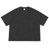 Cotton American Drop-shoulder Sleeve T-shirt