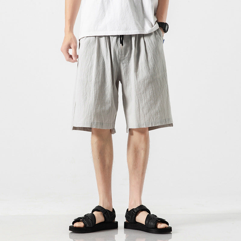 Five-point pants loose beach pants