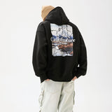 Fashion American Printed Hoodie Men