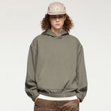 Heavy Fleece-lined Hooded Loose