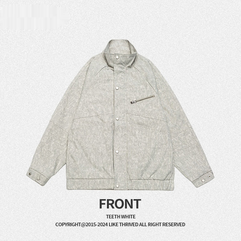 Urban Mechanical Style Jacket Men