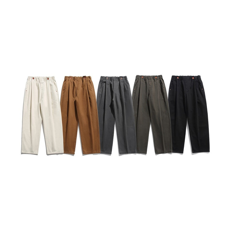 Retro Men's Loose Cotton Casual Trousers