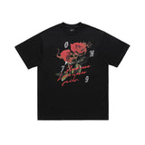 Hot Diamond Rose Direct Spray Printed Shirt