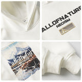 Fashion American Printed Hoodie Men