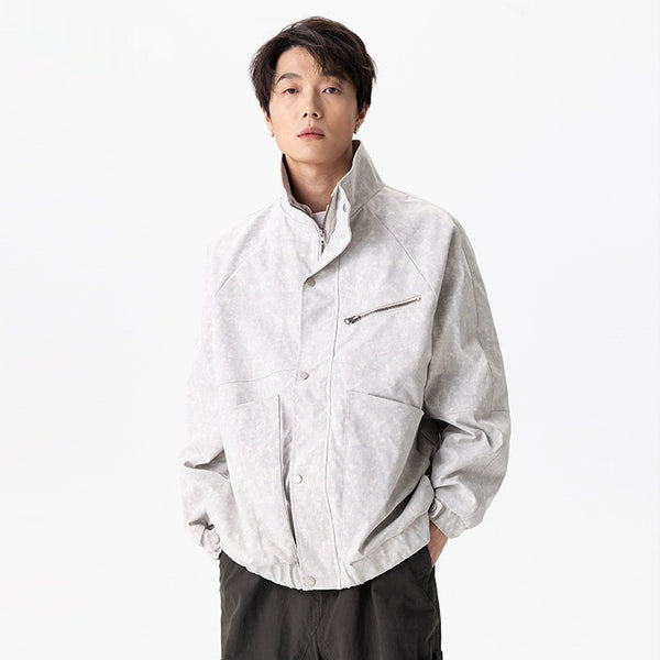 Urban Mechanical Style Jacket Men