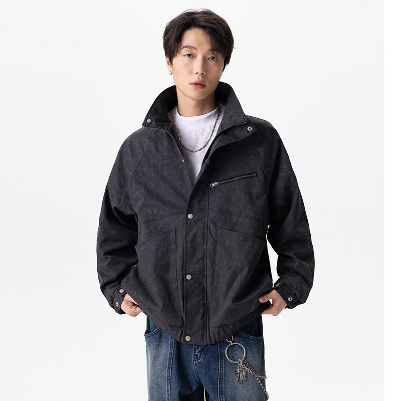 Urban Mechanical Style Jacket Men