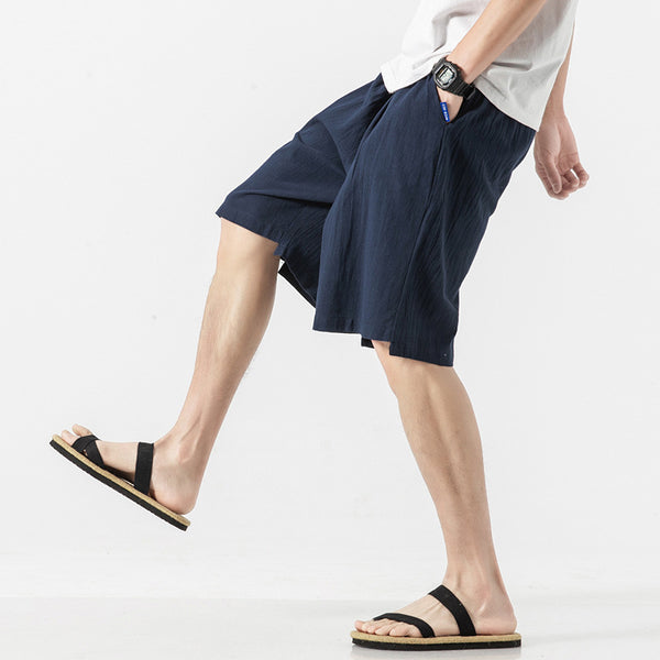 Five-point pants loose beach pants