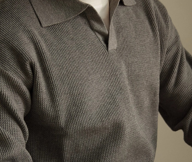 Heavy High-grade V-neck Sweater Pullover