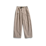 Retro Simple Solid Color Casual Pants
