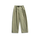 Retro Simple Solid Color Casual Pants