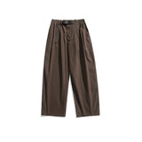 Retro Simple Solid Color Casual Pants