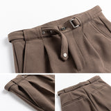 Woolen Suit Pants Casual Lightly Mature Men's Clothing