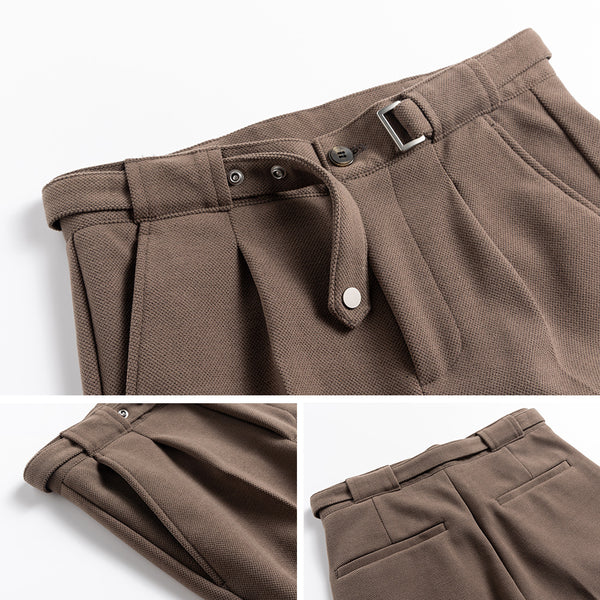 Woolen Suit Pants Casual Lightly Mature Men's Clothing