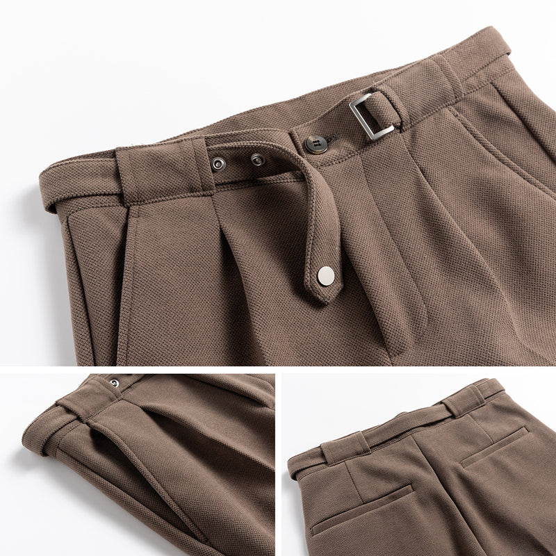 Woolen Suit Pants Casual Lightly Mature Men's Clothing