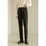 Woolen Suit Pants Casual Lightly Mature Men's Clothing
