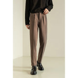 Woolen Suit Pants Casual Lightly Mature Men's Clothing