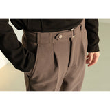 Woolen Suit Pants Casual Lightly Mature Men's Clothing