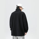 Men's Stand Collar Polar Fleece Jacket Coat