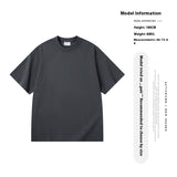 Washed Old T-shirt Men's Drop Shoulder Loose Cotton Base Shirt