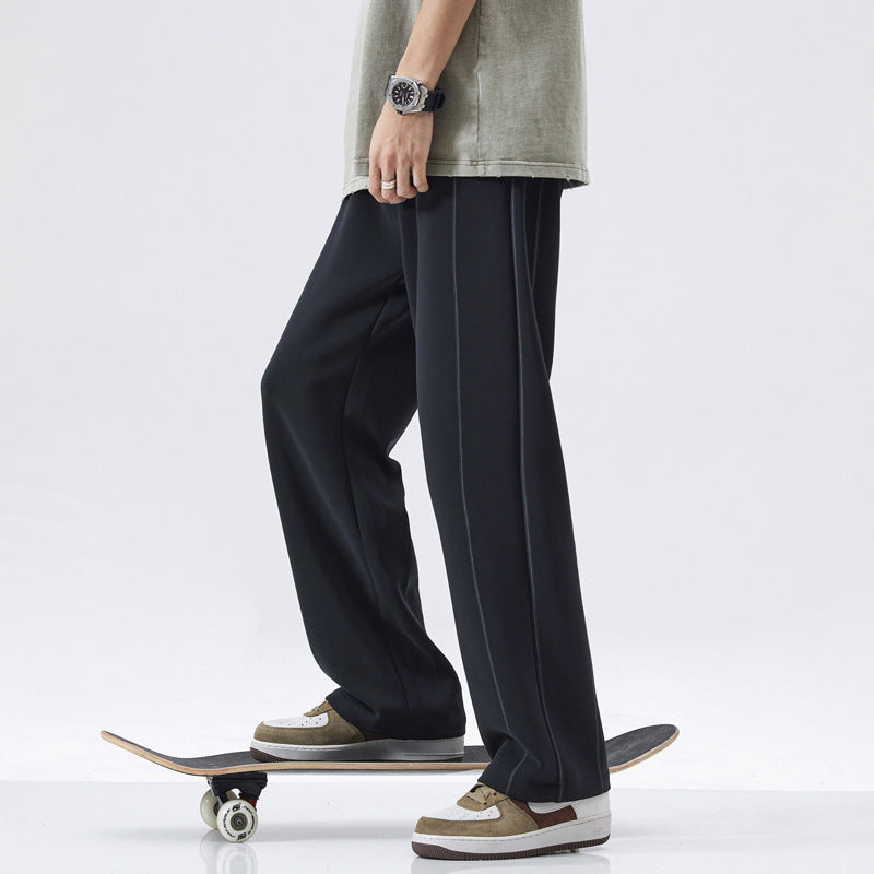Fashion Personality Straight Casual Pants