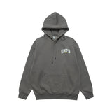 Fleece-lined Hoodie Coat Retro American Style Loose Sweater