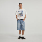 Summer New Print Short Sleeve Trendy Japanese