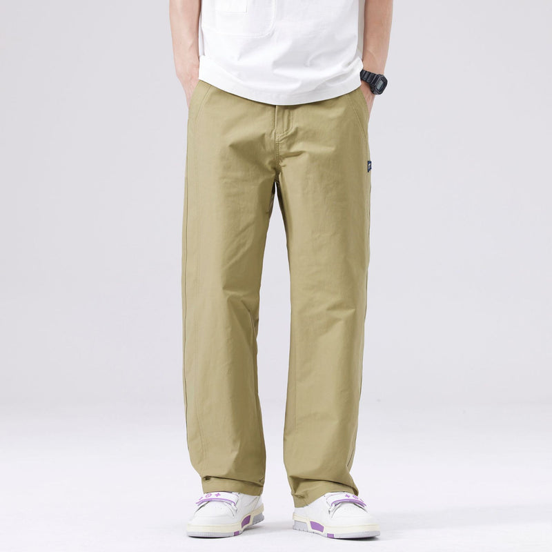 Fashion Personality New Straight Casual Pants Men