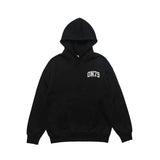 Fleece-lined Hoodie Coat Retro American Style Loose Sweater