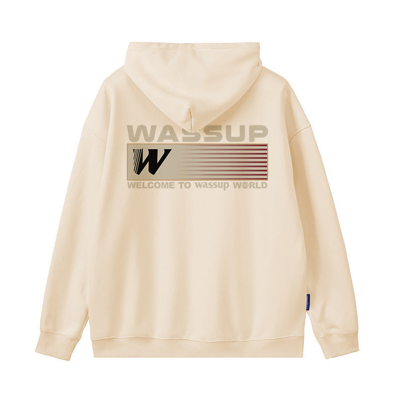 Men's Cotton Loose Hoodie Jacket