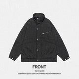 Urban Mechanical Style Jacket Men