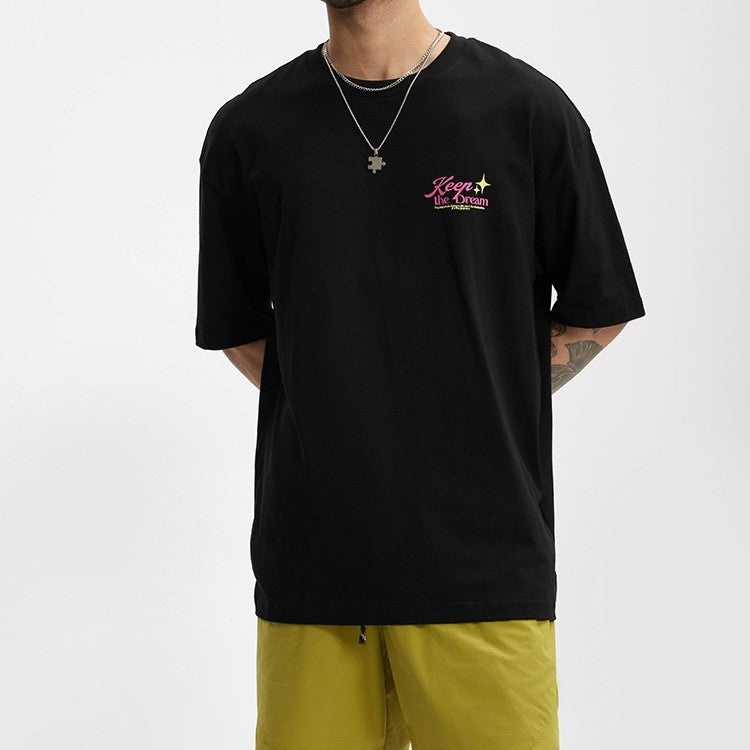 American Printed T-shirt Fashion Brand Street