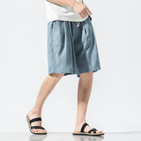 Men's Fashion Cotton And Linen Casual Shorts