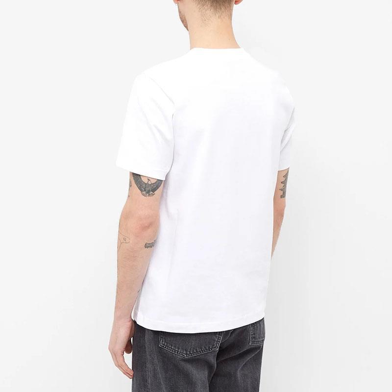 Afternoon Tea Hamburger Printed Loose All-match Short Sleeve T-shirt