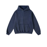 Heavy Fleece-lined Thickened Retro Washed Sweater